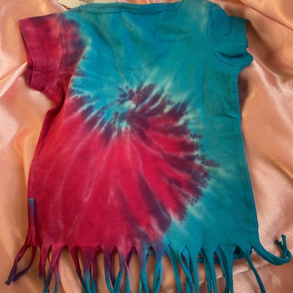 SAY IT WITH LOVE BABY GIRL MULTICOLOR T-SHIRT SIZE 3T - Picture 3 of 5